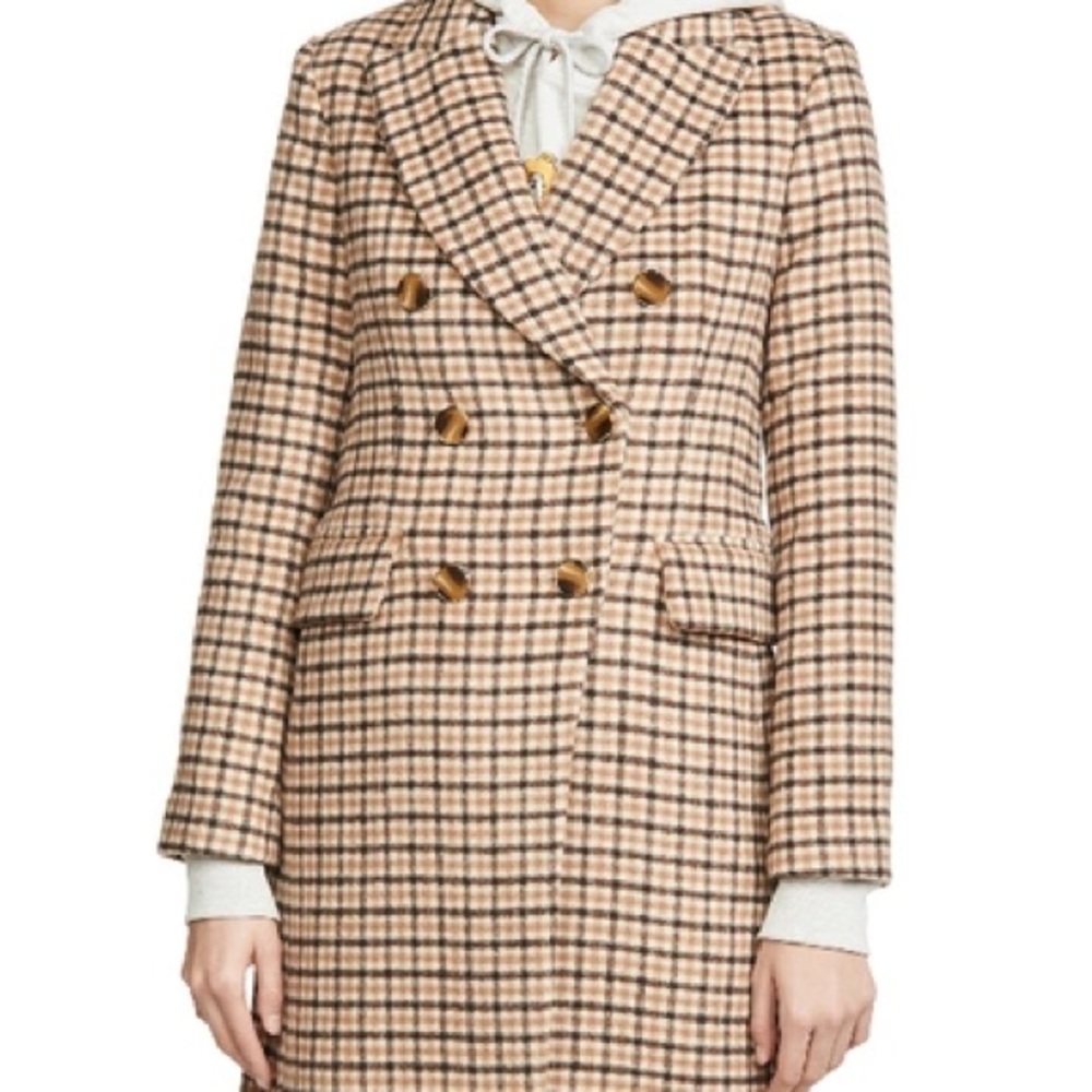 Club Monaco Jemma Long Double-Breasted Coat